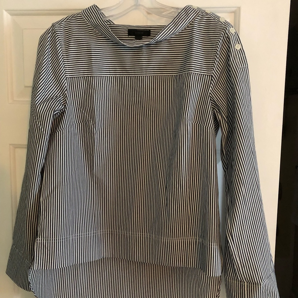 Striped J. Crew top
